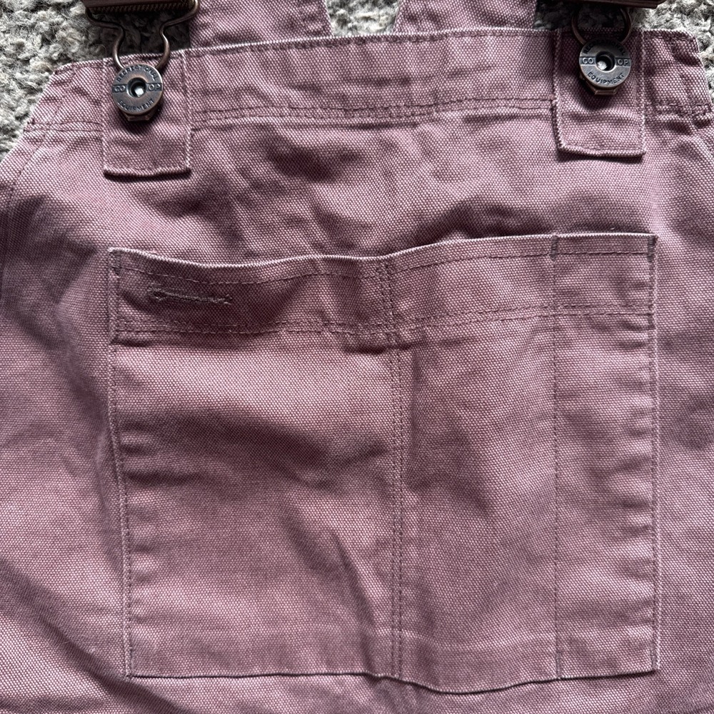 REI Co-op Trailsmith Short Overalls Women's Size 8 Canyon Dusk Shortalls - Picture 6 of 9